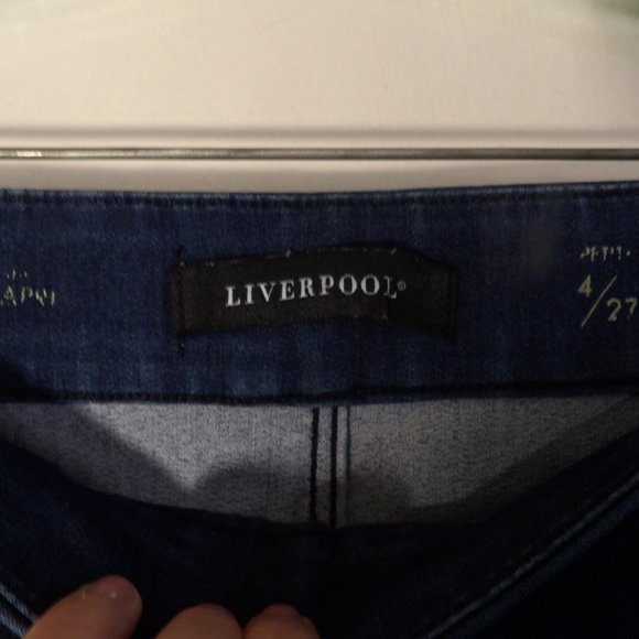 Liverpool Pull On Capri Jegging Sz 4P/27 - Picture 4 of 6